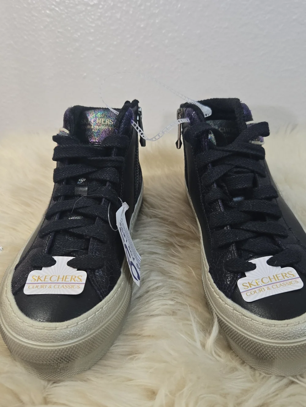 Skechers Court & Classics High Top Sneakers - Picture 9 of 9